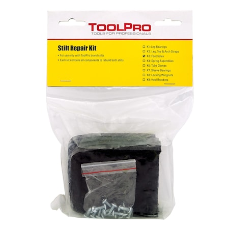 Toolpro K3 Stilt Kit  Soles TP02453